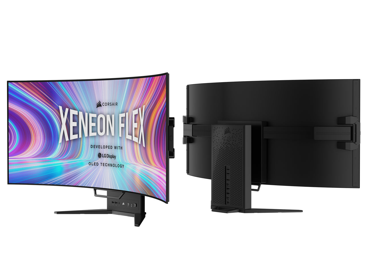 XENEON FLEX 45WQHD240 45-Inch OLED (3440 X1440) 240Hz Bendable Gaming Display - G-SYNC Compatible - Freesync™ Premium