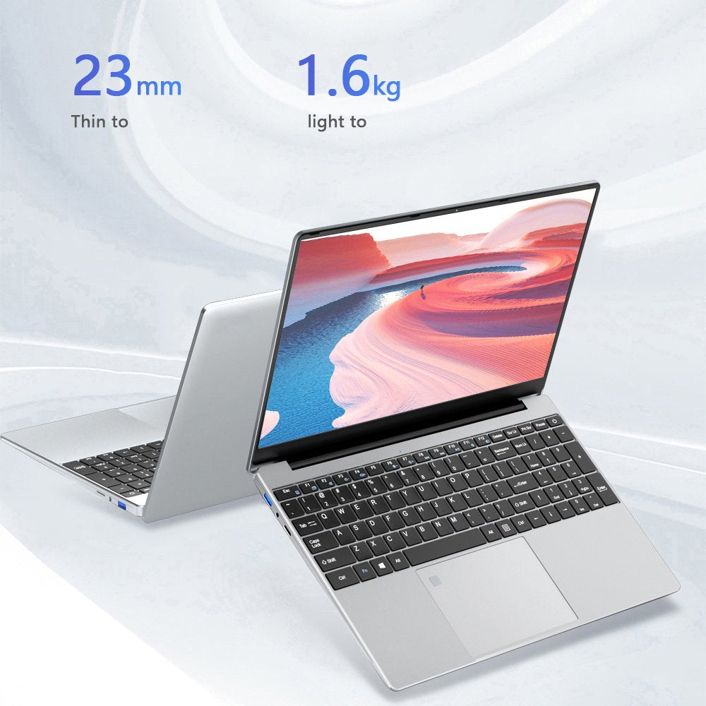 Yepbook 15.6In Laptop,8Gb RAM, 256GB SSD, Intel Celeron N5095, Windows 11 Pro Laptops Computers, Cooling System,38000Mwh Battery, Fingerprint