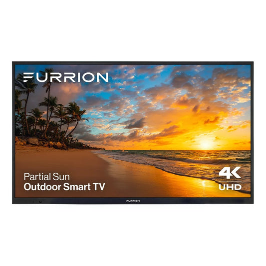 Aurora 75" Partial Sun Smart 4K Ultra-High Definition LED Outdoor TV with Weatherproof Protection