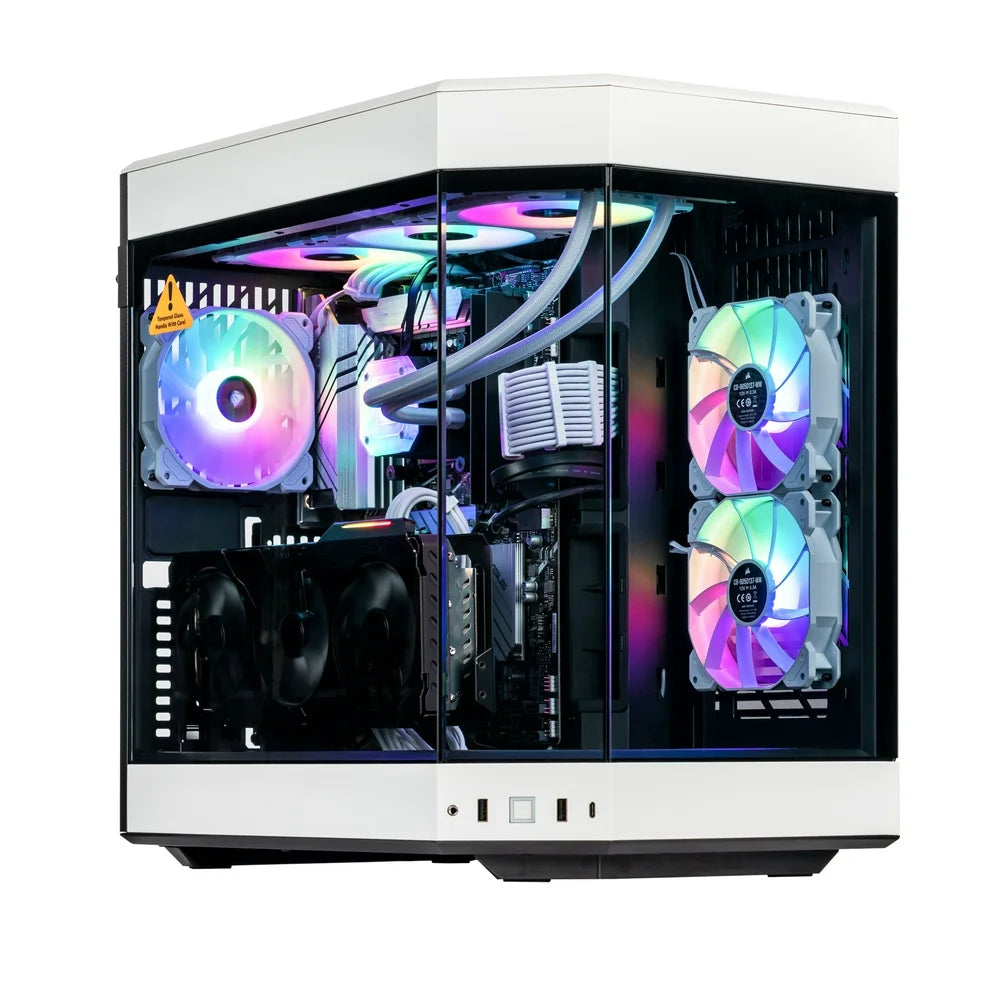 Praetix Gaming Desktop PC (14Th Gen Intel I9-14900K 2.40Ghz, Geforce RTX 4090 24GB, 32GB DDR5, 1TB Pcie SSD + 2TB HDD (3.5), 360Mm AIO, RGB Fans, 1000W PSU, Wifi 6, Win 10 Home) VELZ0076